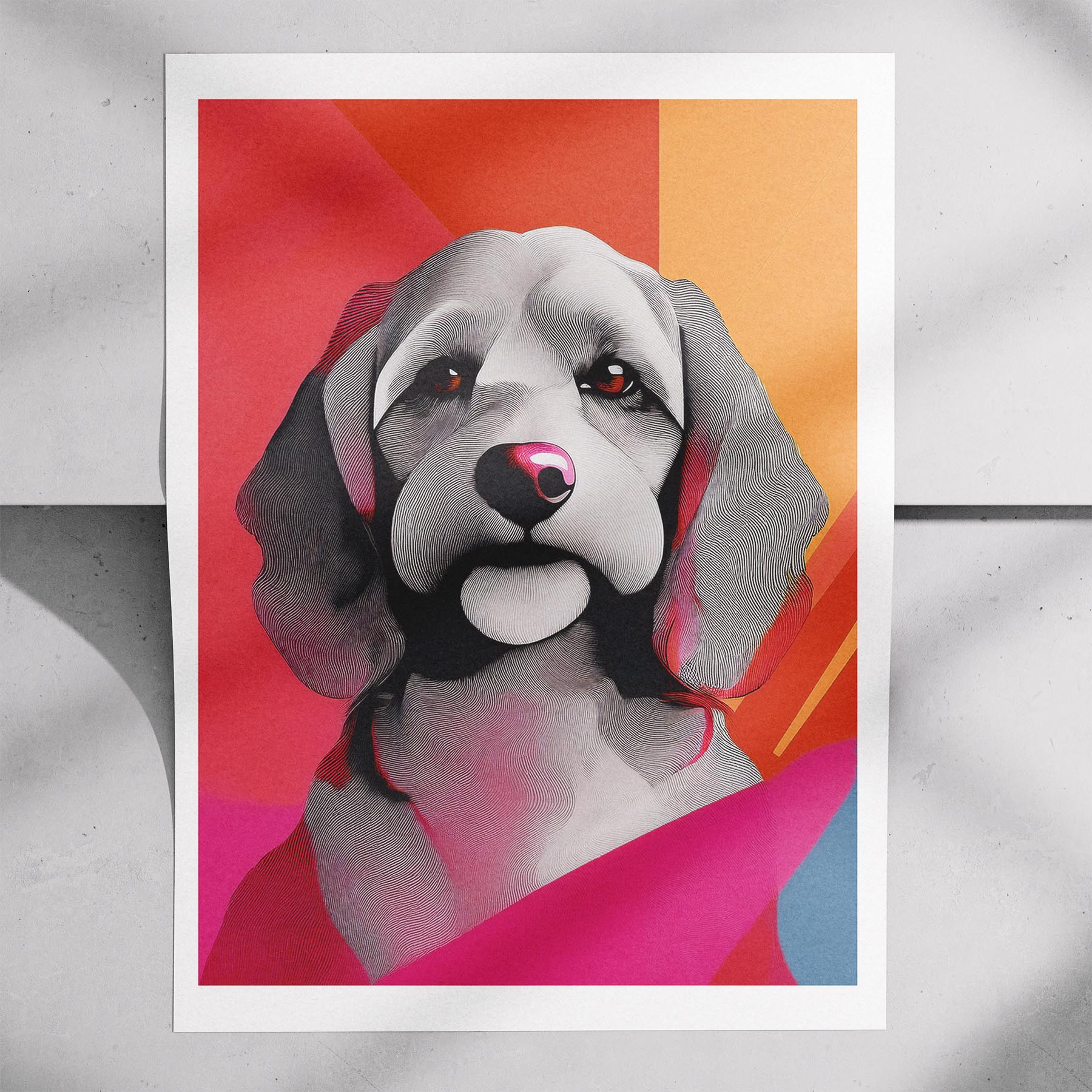 Cavoodle Modern Pop Dog Series image 7