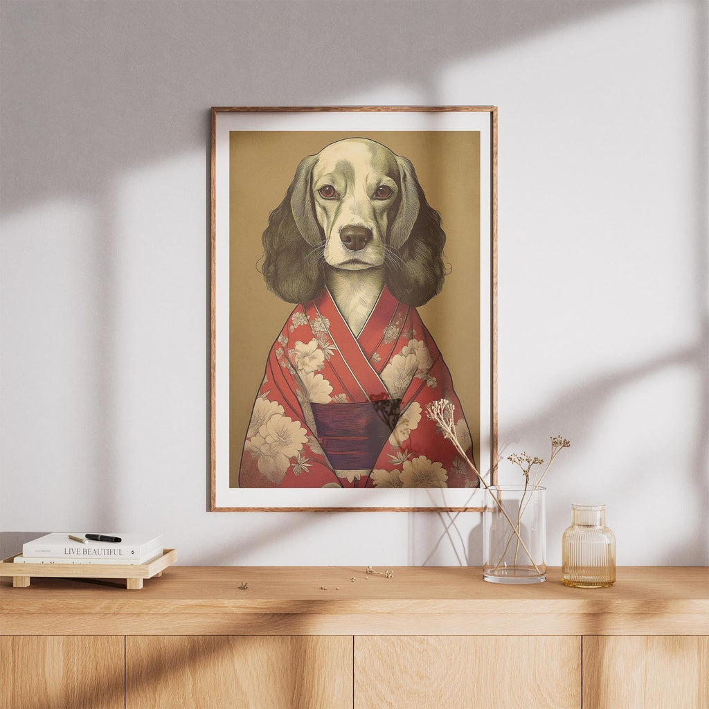 Cocker Spaniel Japanse Kimono Dog Series image 8