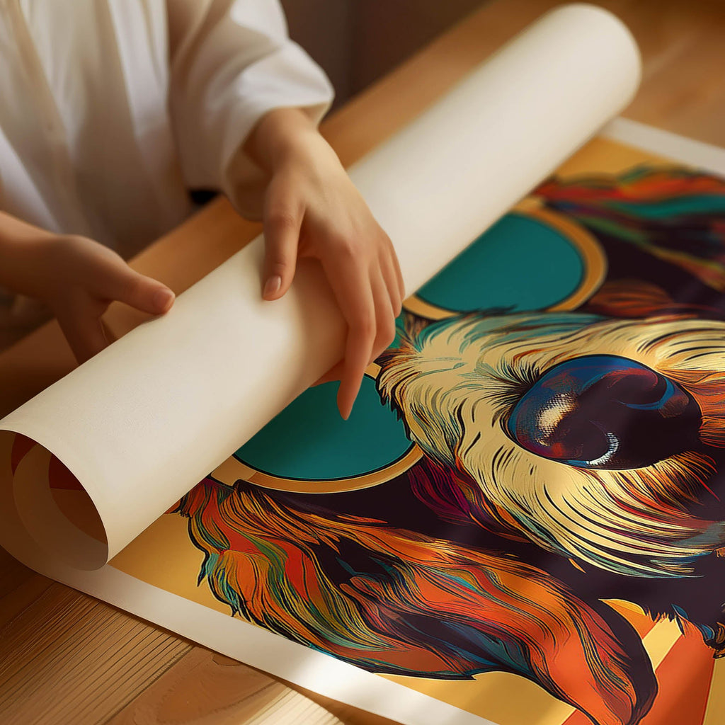 Otterhound In Colourful Sunnies 1 image 3