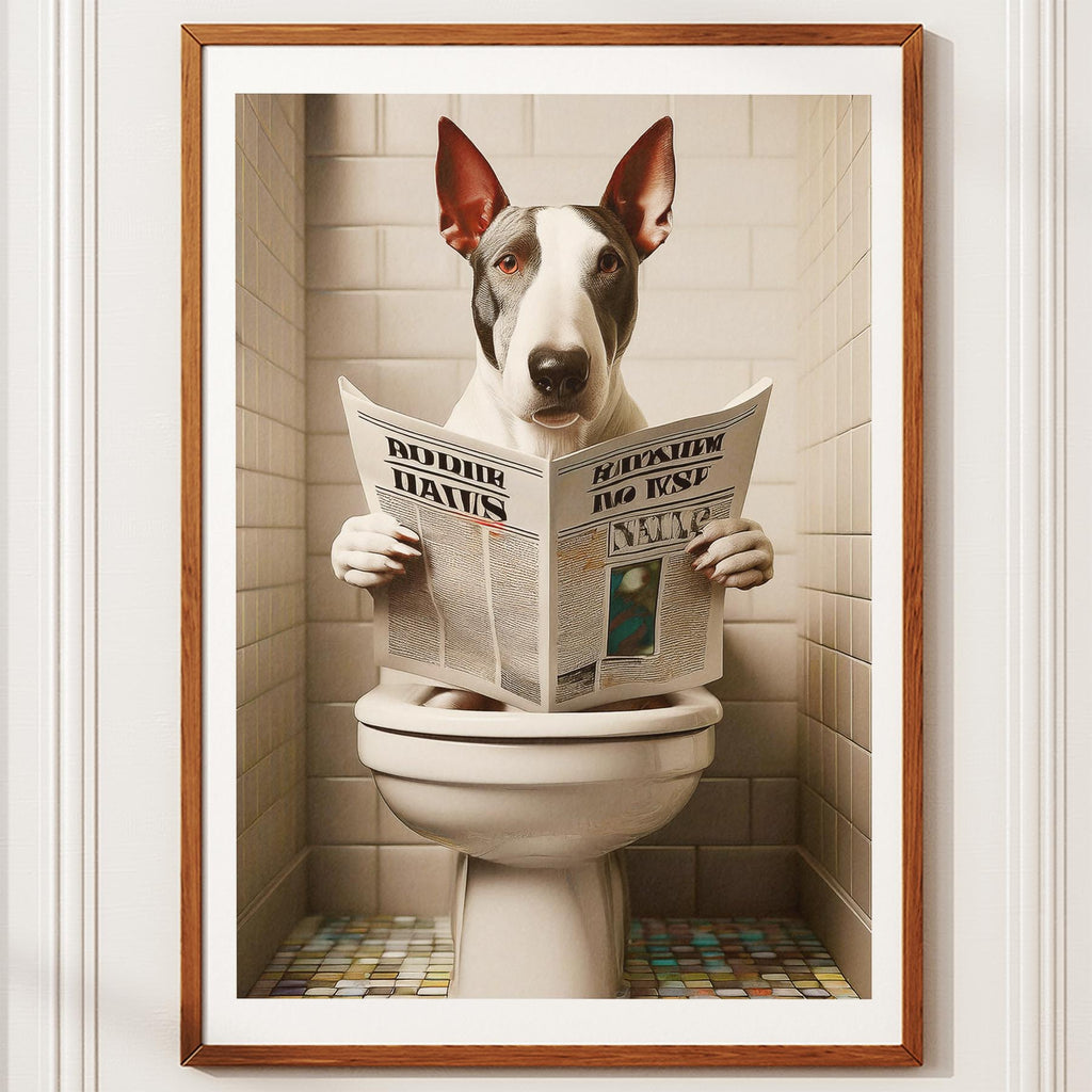 Bull Terrier Toilet Humour Dog Series 4 image 10