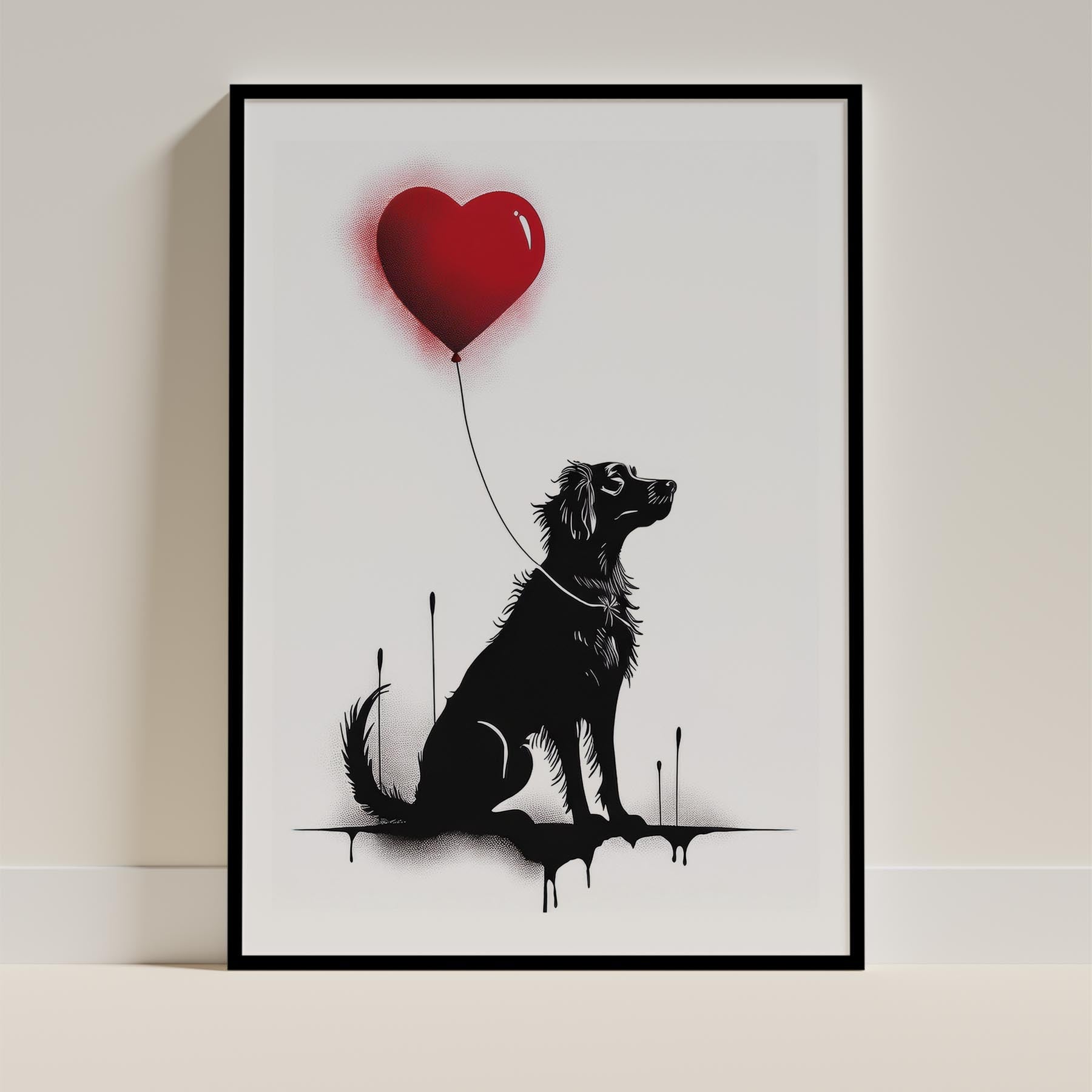 Afghan DOGSY Series inspired by the Art of Banksy image 11