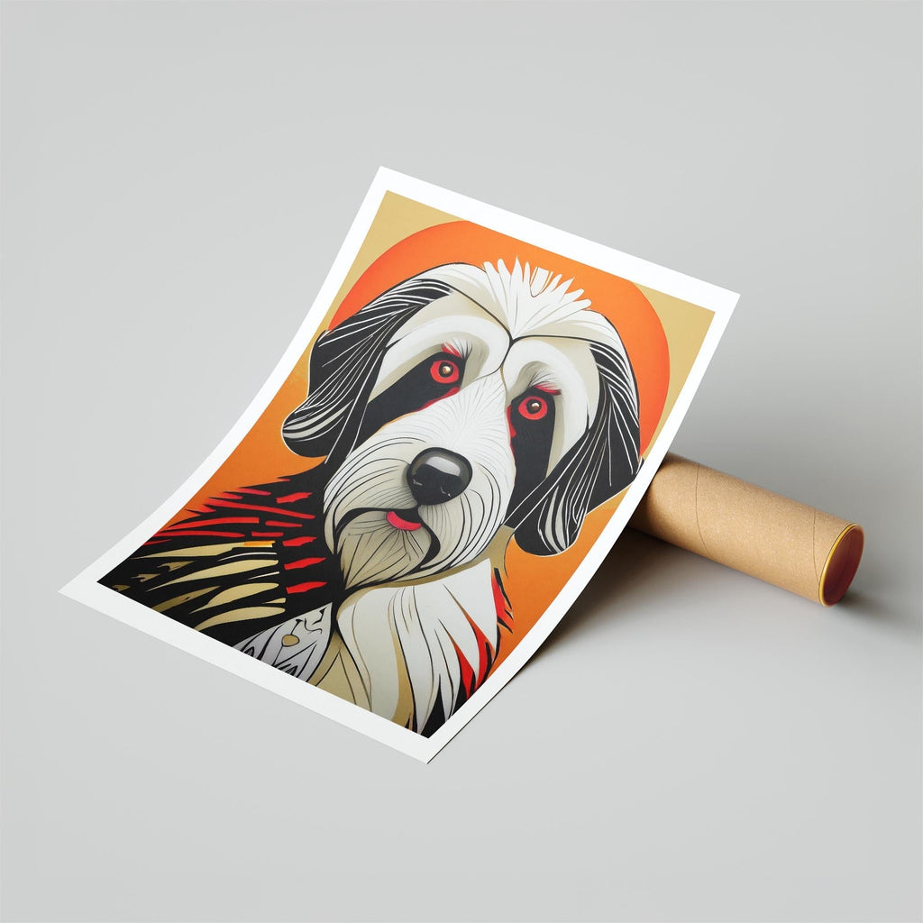 Smithfield Sheepdog Geometric Orange Series image 6