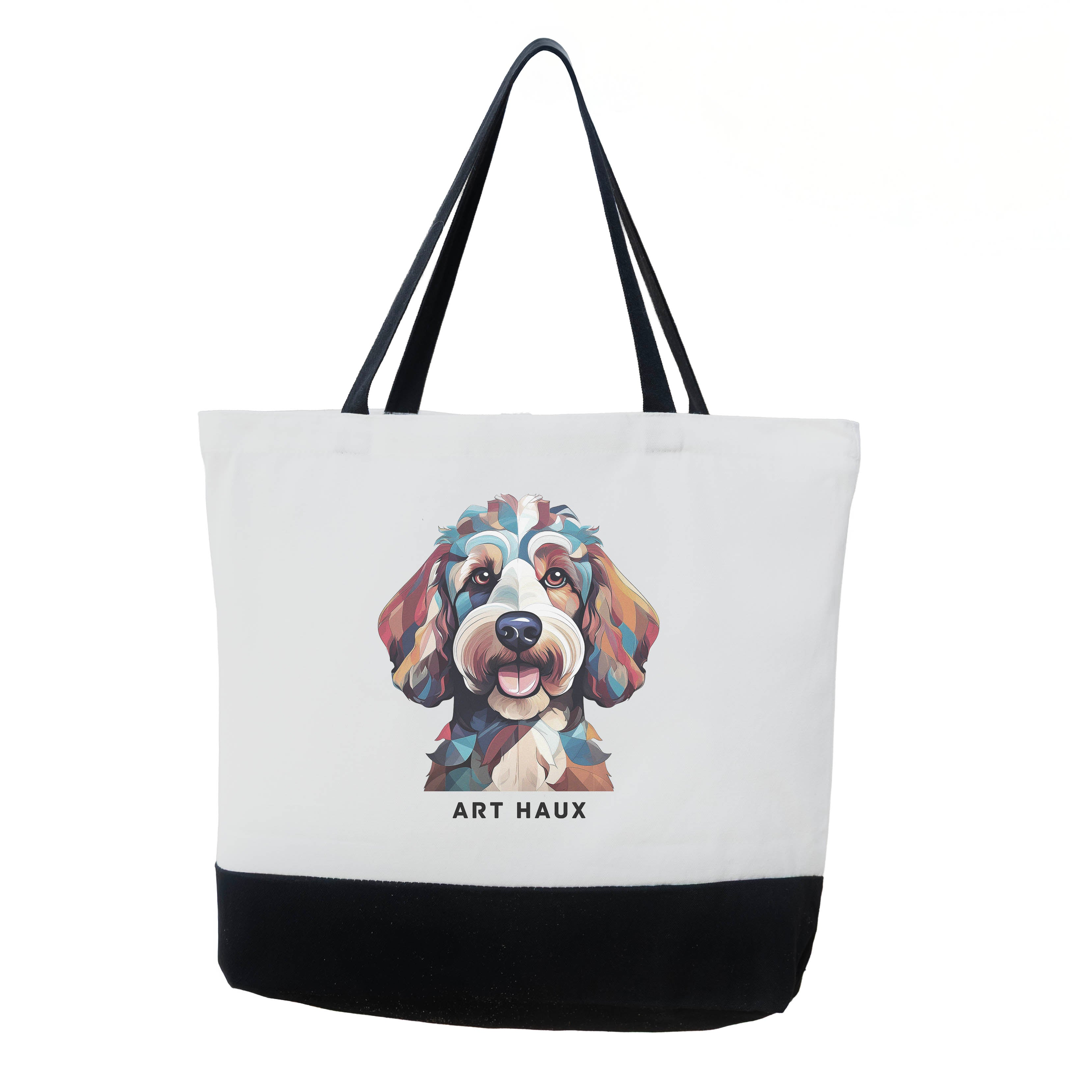 Cavoodle Chic Graphic Art Bag image 0