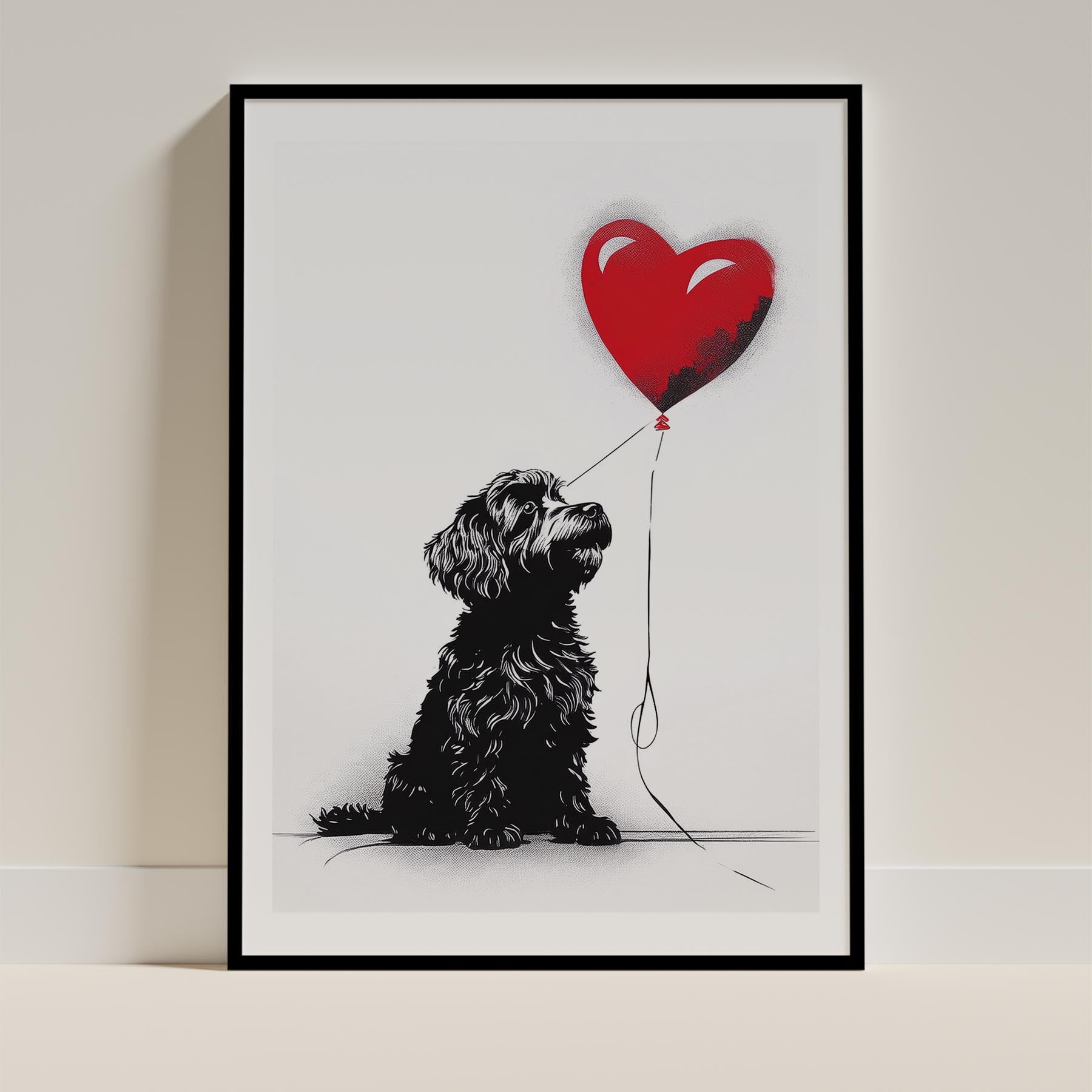 Havanese DOGSY Series inspired by the Art of Banksy image 11