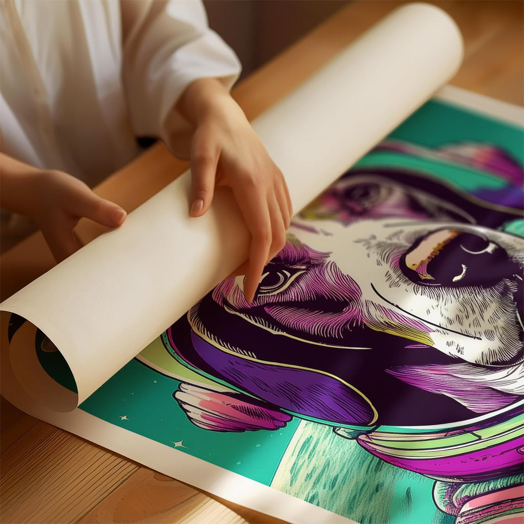 English Pointer Space Dogs Series image 1