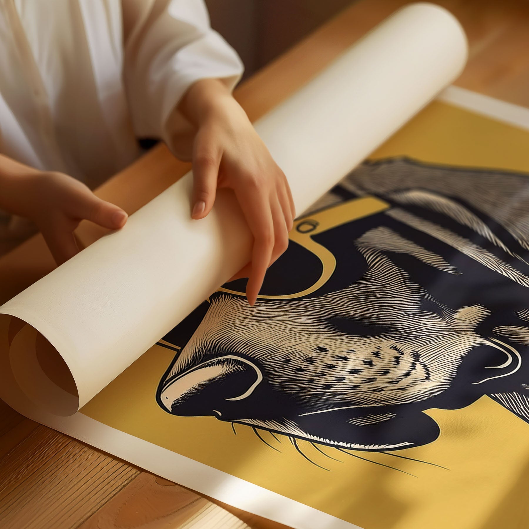 Bloodhound Chillin Coffee Dog image 3