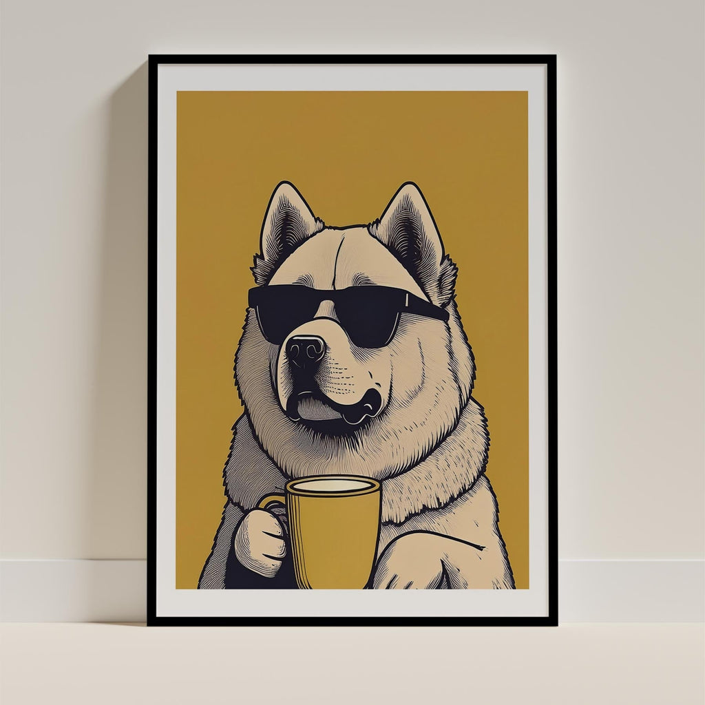 Chow Chow Chillin Coffee Dog image 11