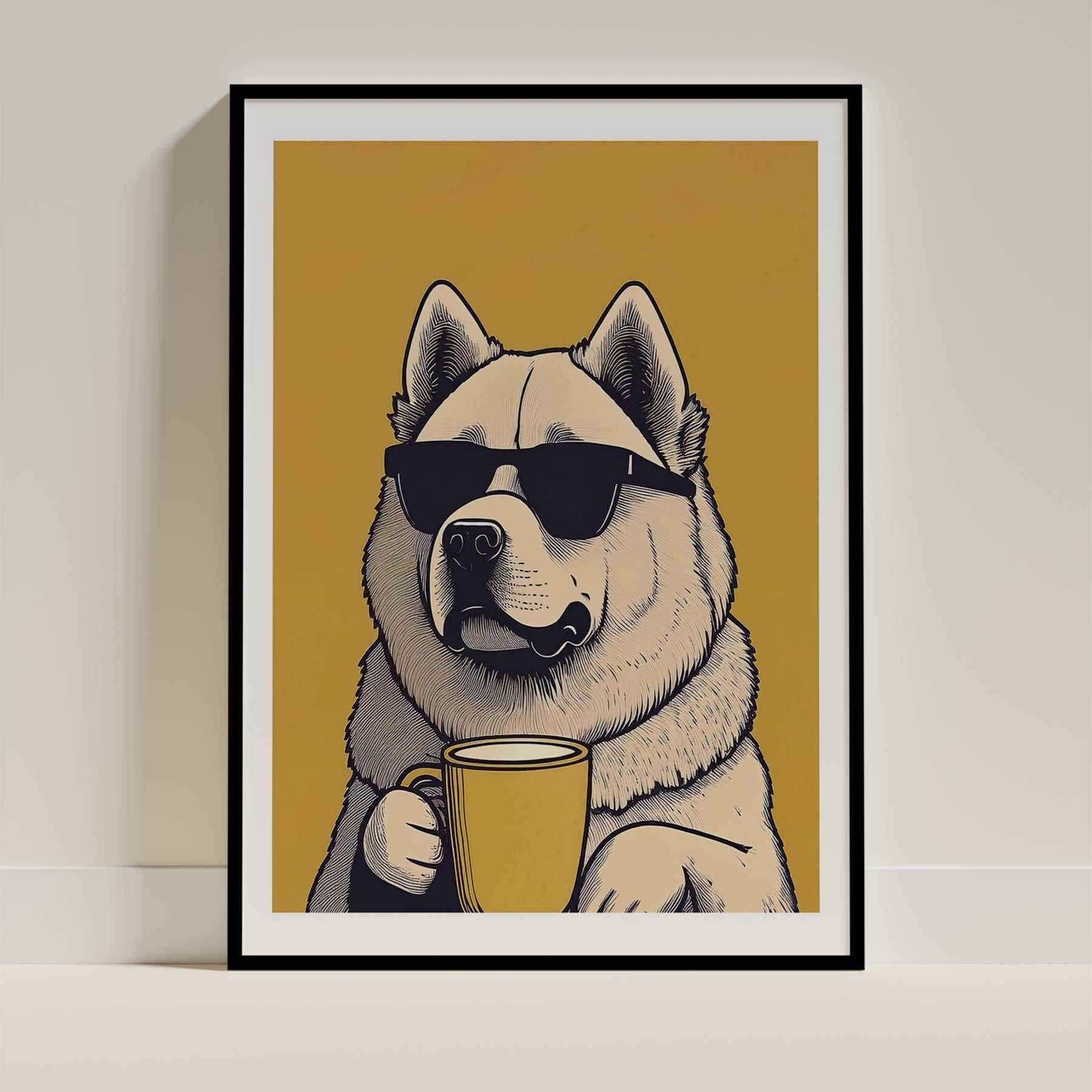 Chow Chow Chillin Coffee Dog image 11