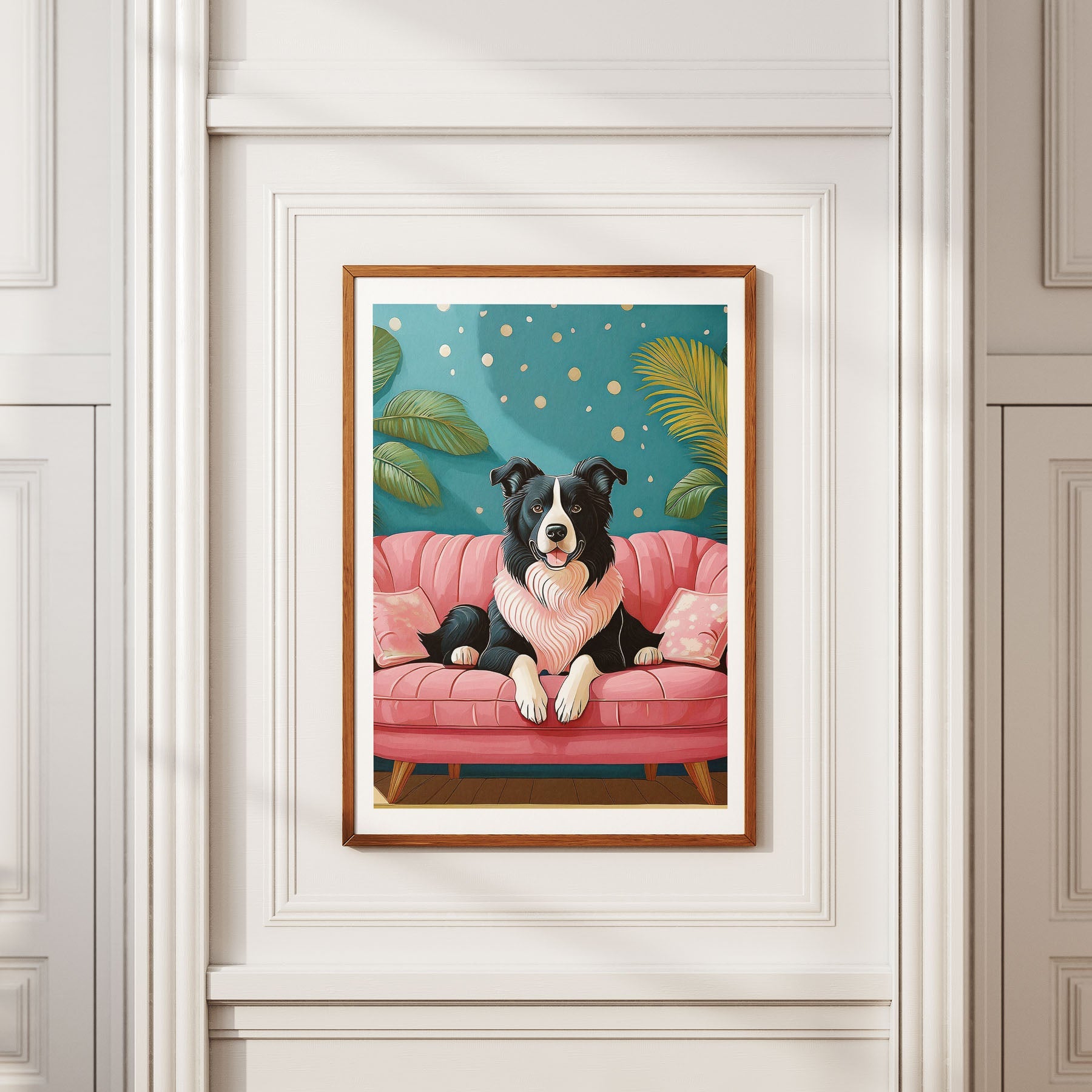 Border Collie  Just Lounging Around 2 image 2