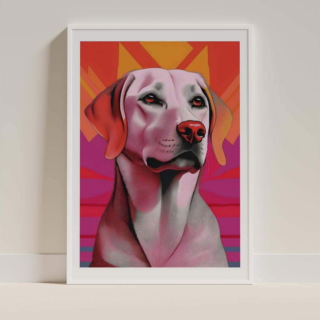 Labrador Retriever Modern Pop Dog Series image 9