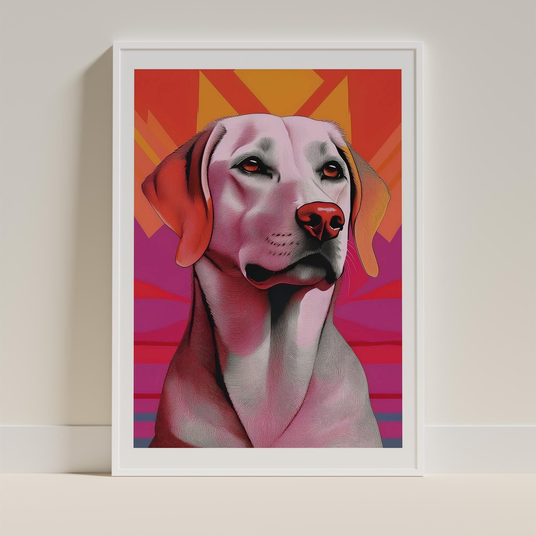 Labrador Retriever Modern Pop Dog Series image 9