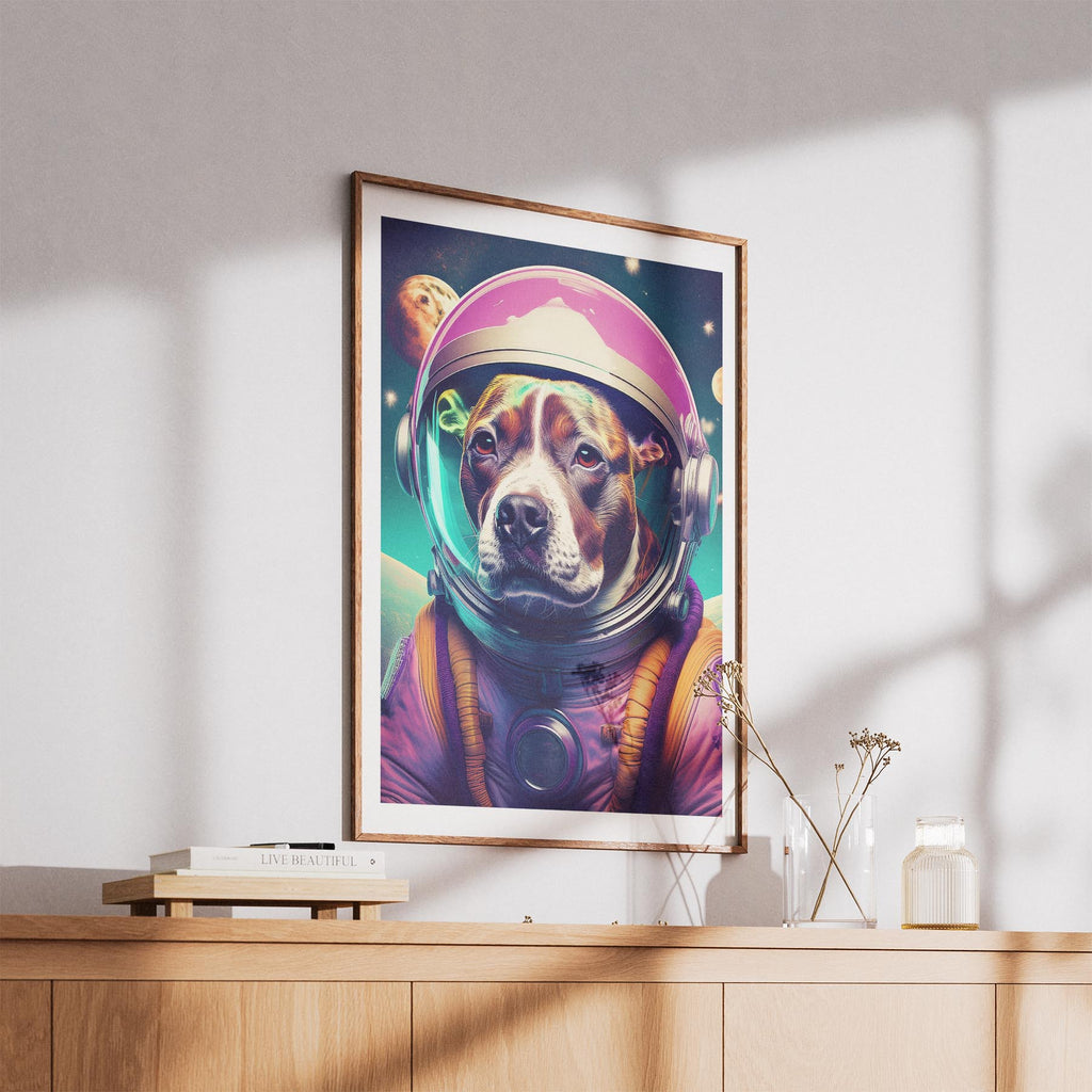 Staffordshire Bull Terrier Space Dogs Series image 5