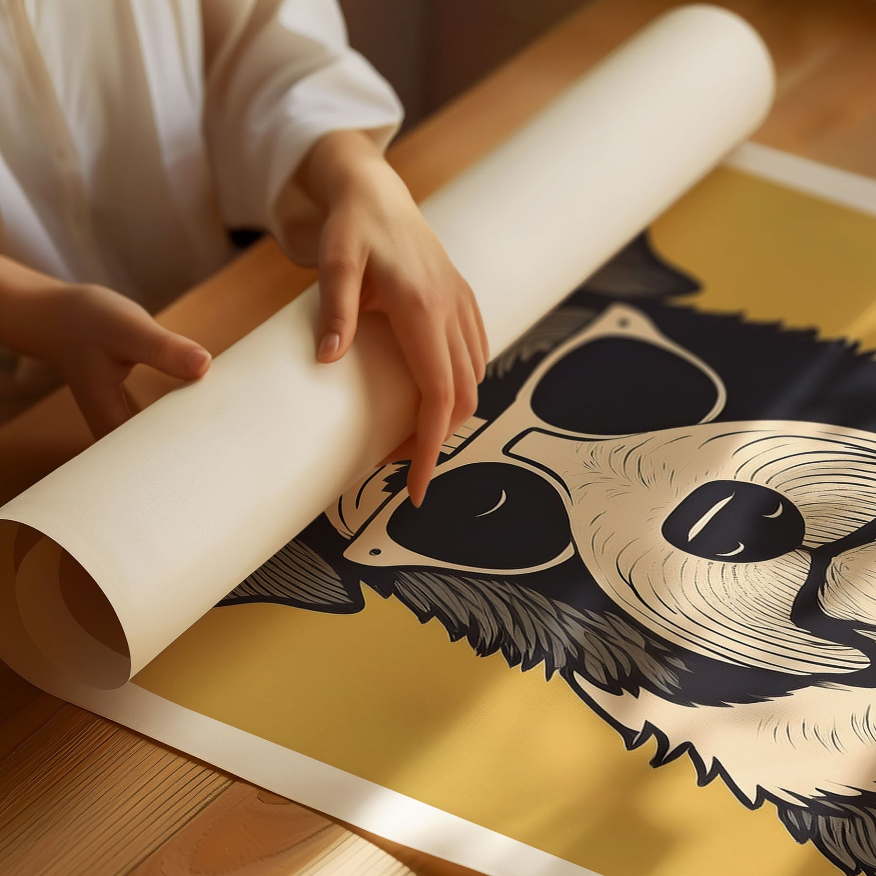 Old English Sheepdog Chillin Coffee Dog image 3