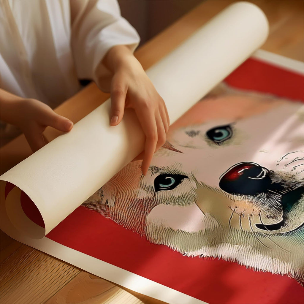 Akita Inu Red Dog Series image 1