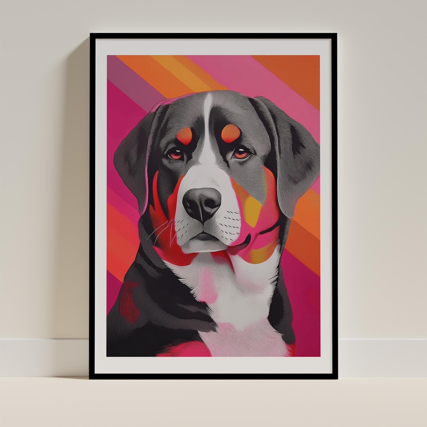 Bernese Mountain Dog Modern Pop Dog Series image 0