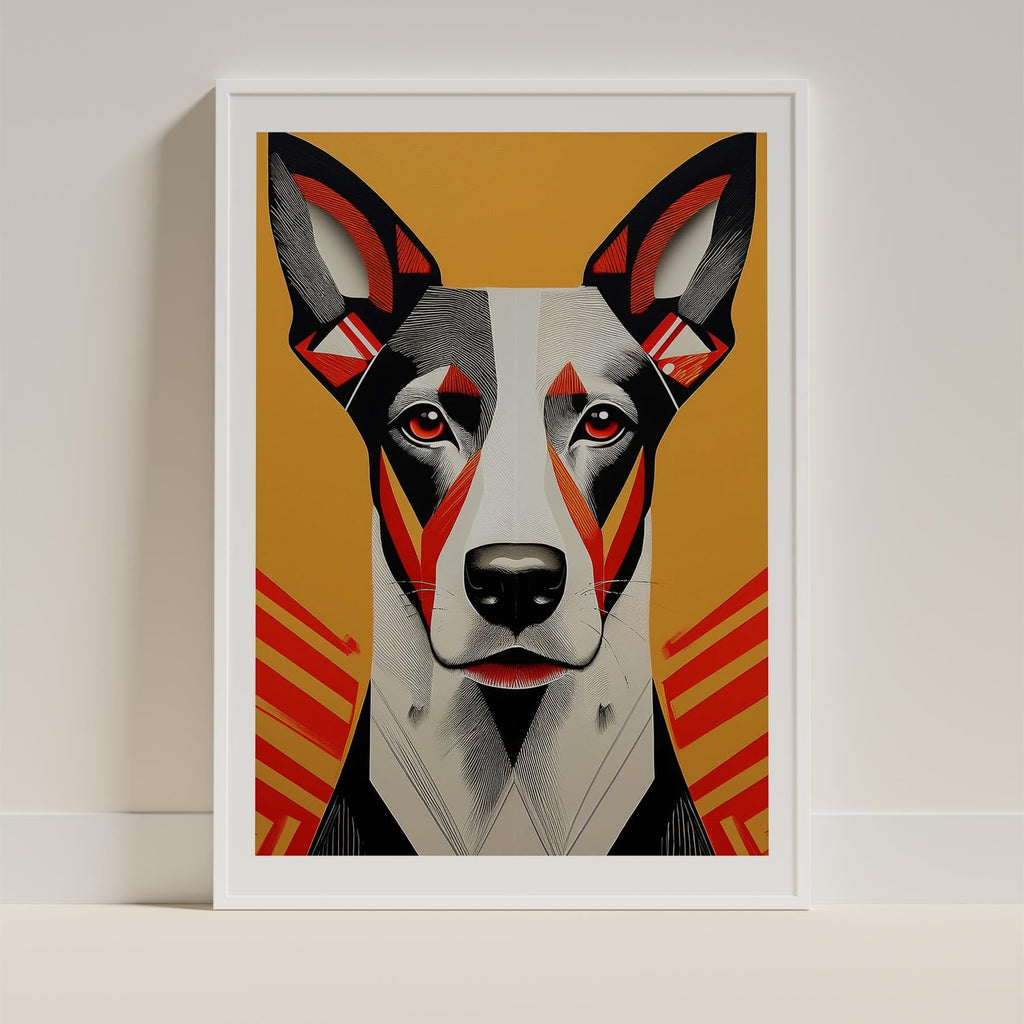 Cattle Dog Geometric Orange Series image 9