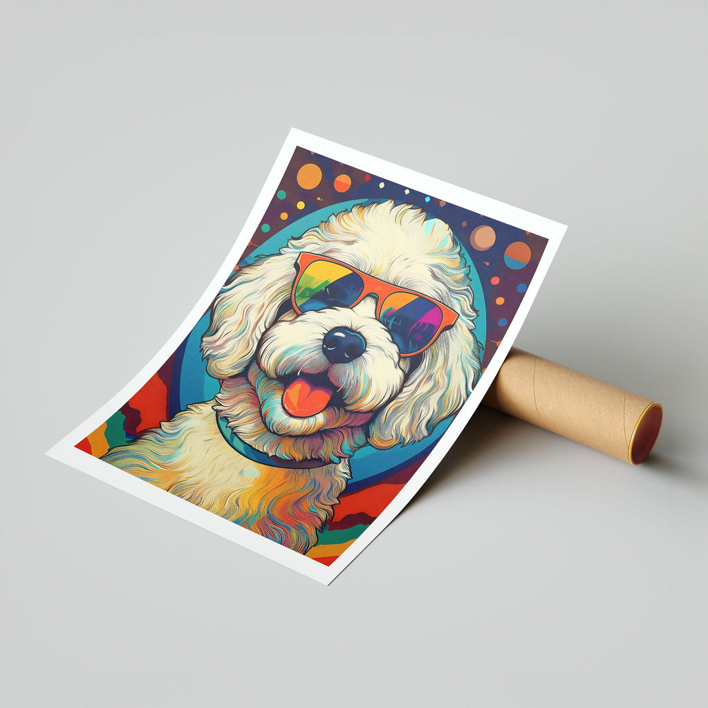 Bichon Frise In Colourful Sunnies 1 image 7