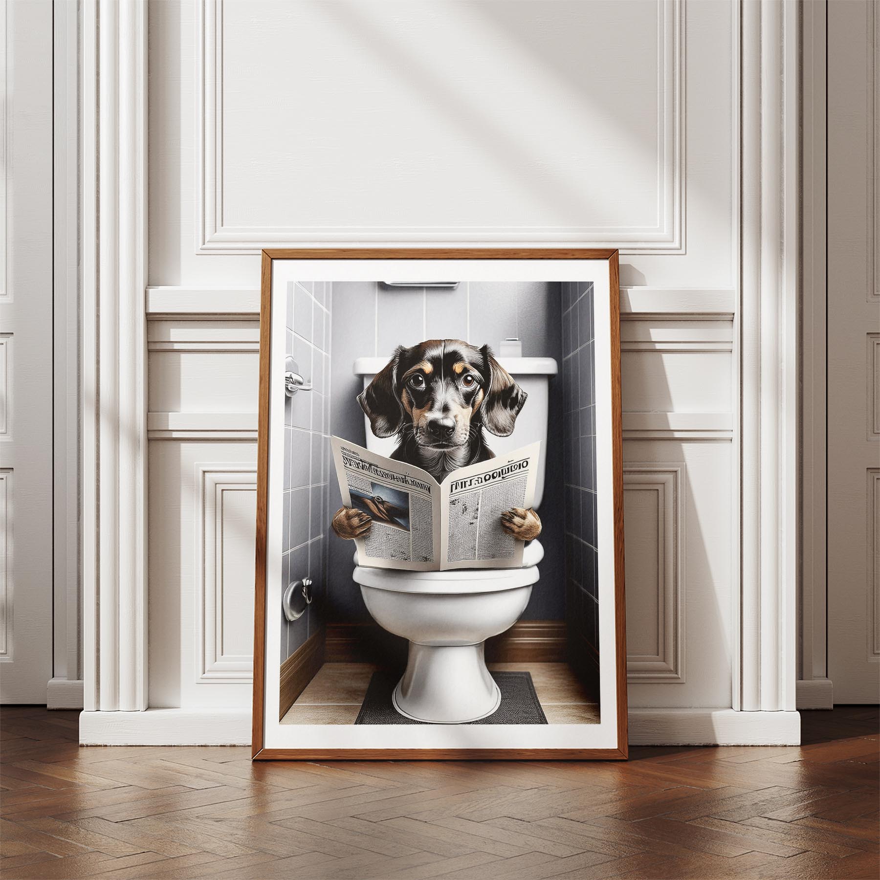 Dachshund Toilet Humour Dog Series 2 image 4