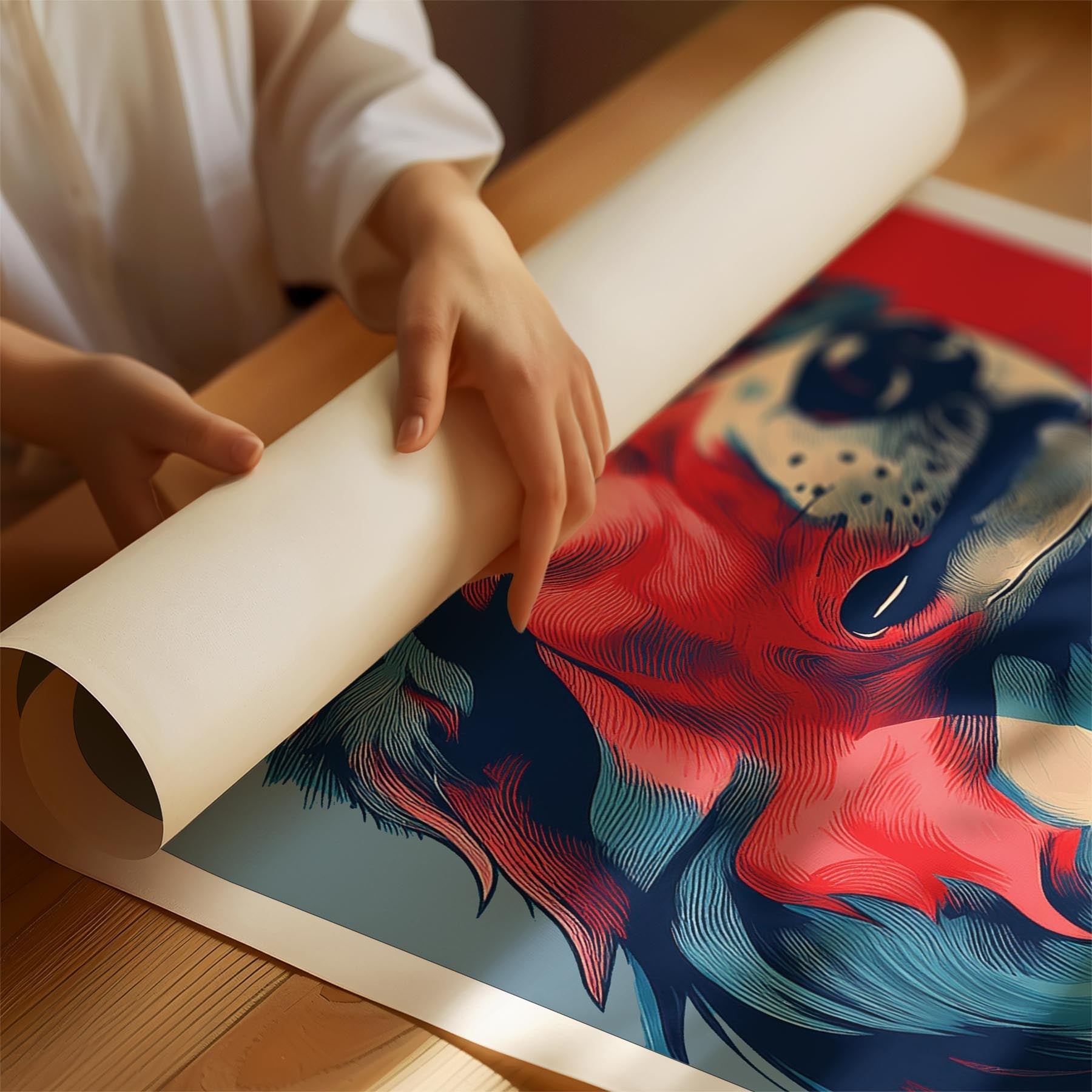 Shetland Sheepdog HOPE Series Inspired by the Obama Poster image 1