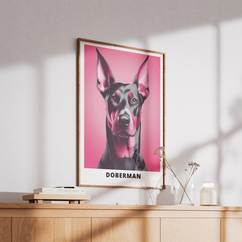 Doberman Pink and Black Dog Series 1 image 5