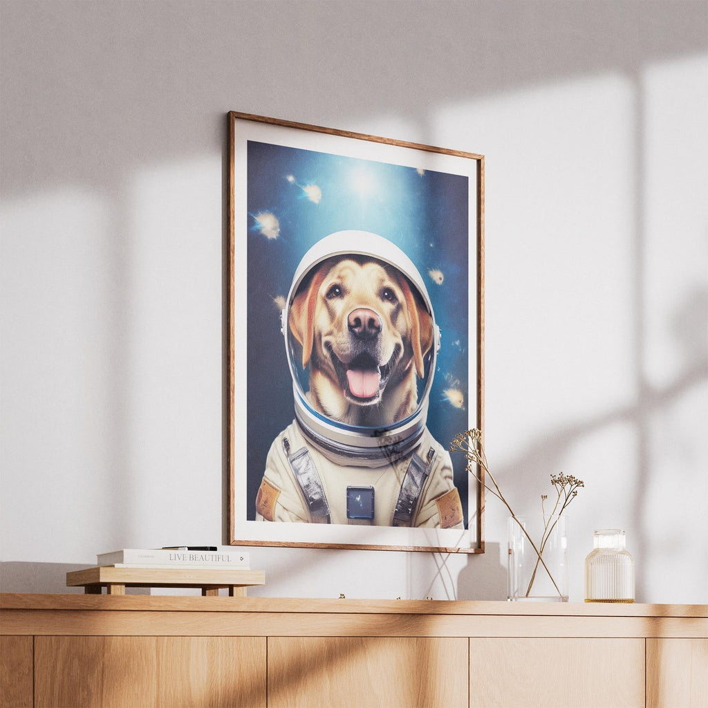 Labrador Retriever Astronaut Dog Series image 5