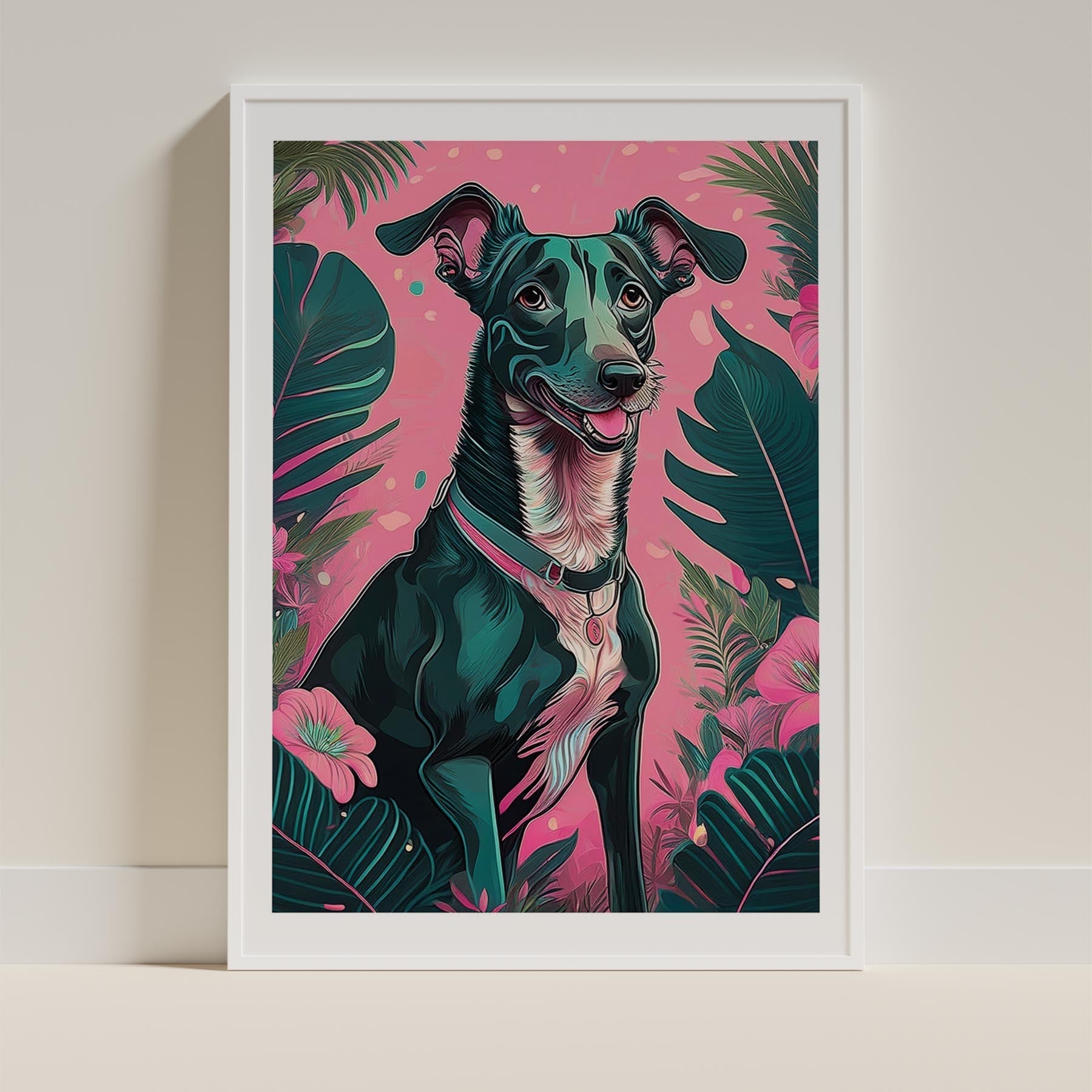 Greyhound Flowery Dog image 9