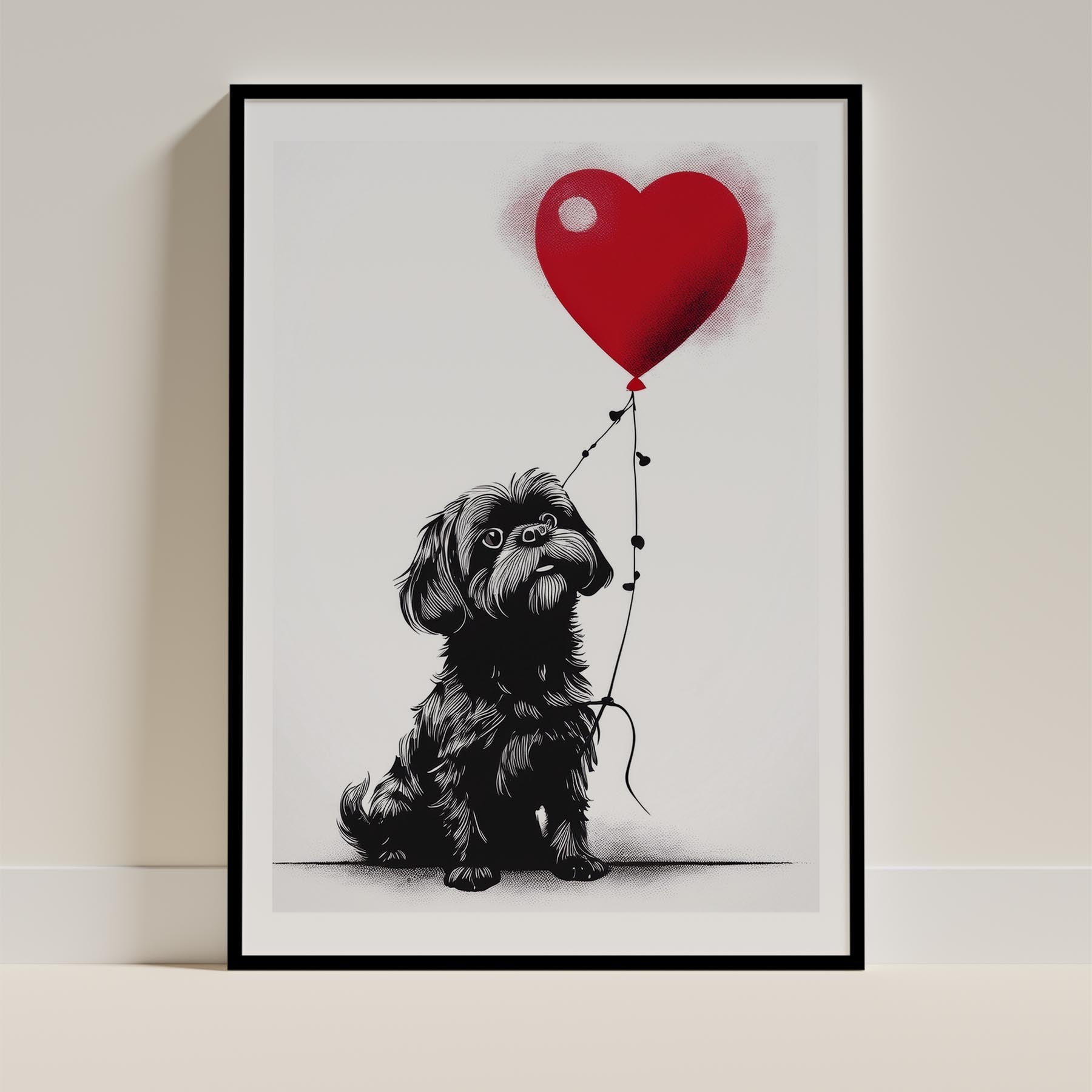 Shih Tzu DOGSY Series inspired by the Art of Banksy image 11