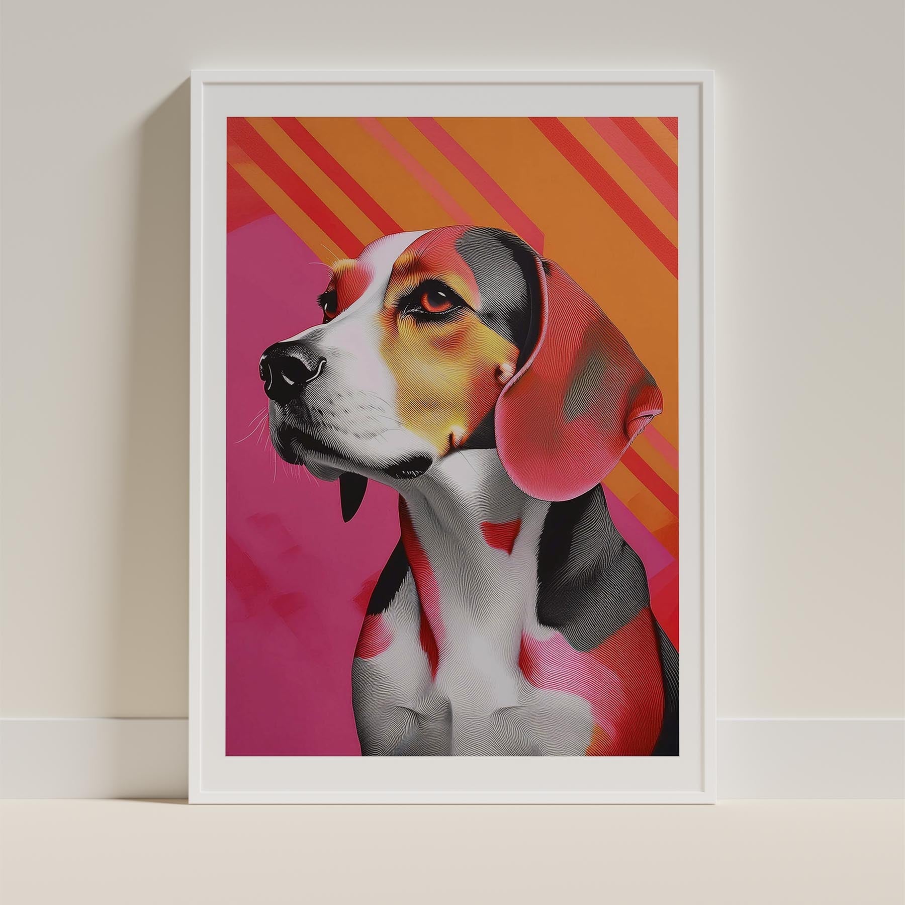 Beagle Modern Pop Dog Series image 9