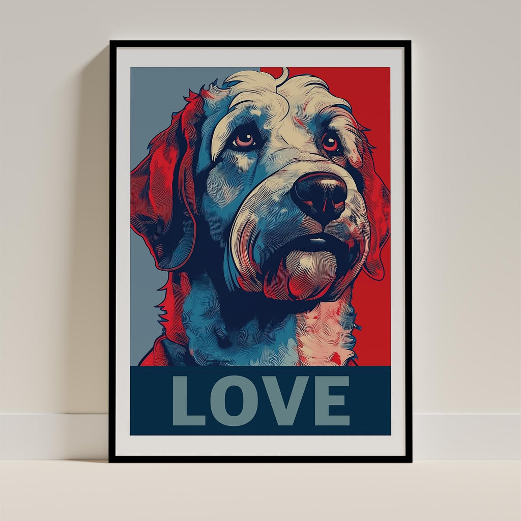 Cobberdog LOVE Series Inspired by the Obama Poster image 0