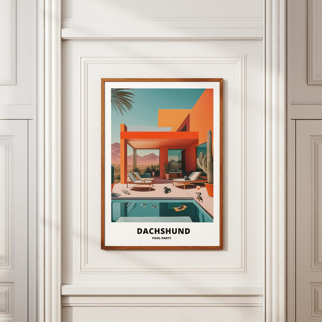 Dachshund Pool Party image 2