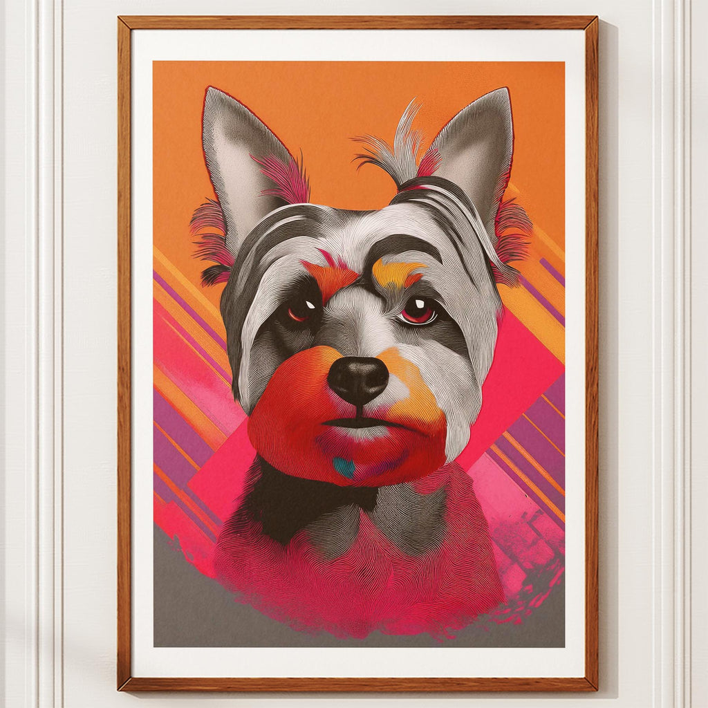 Yorkshire Terrier Modern Pop Dog Series image 10