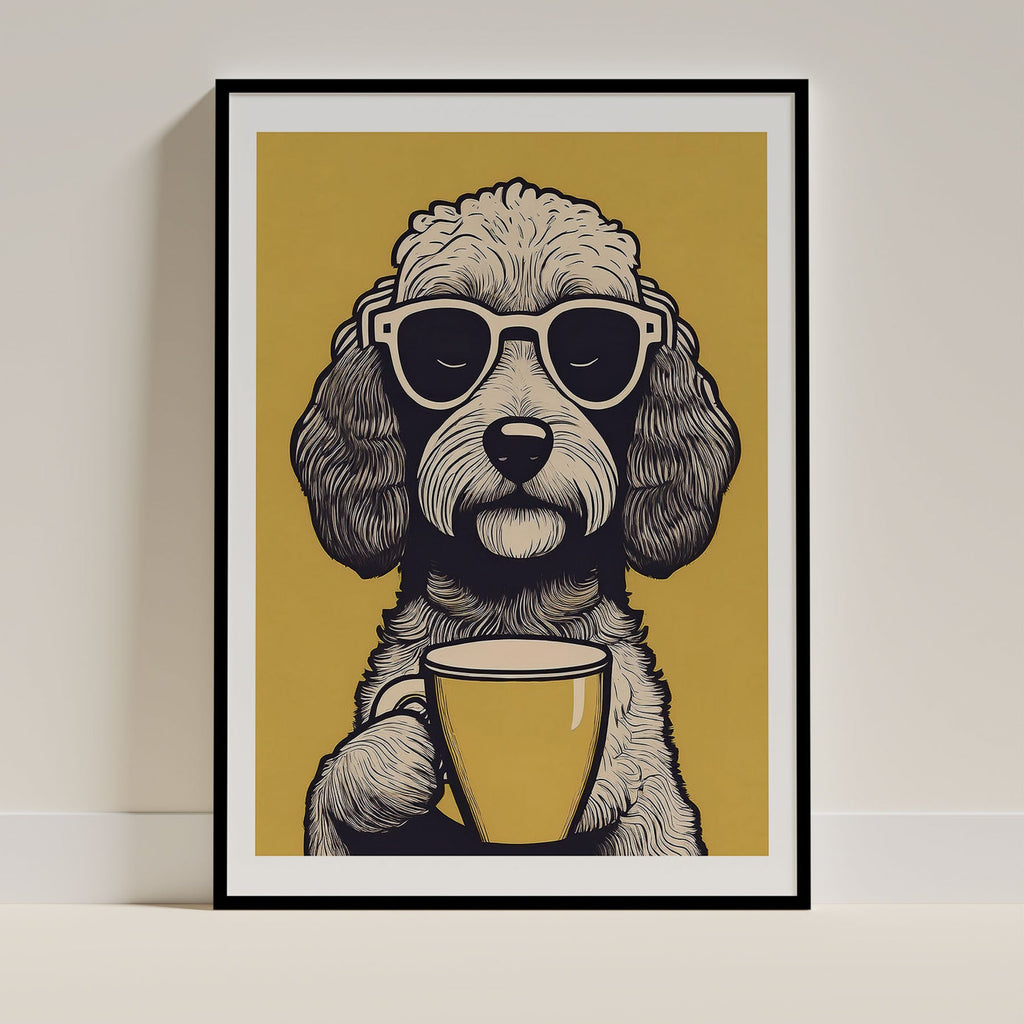 Cavooodle Chillin Coffee Dog image 0