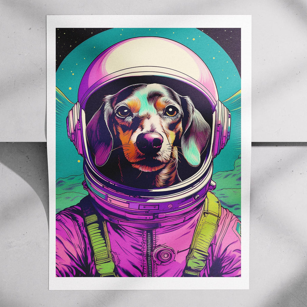 Dachshund Space Dogs Series image 7