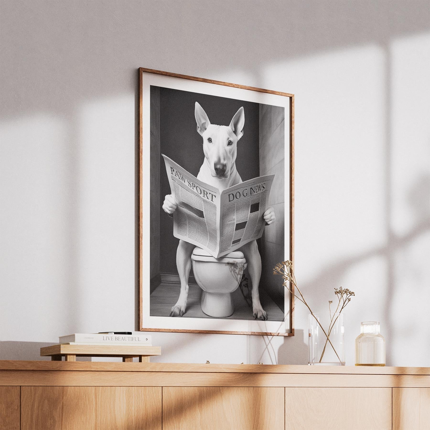Bull Terrier Toilet Humour Dog Series 2 image 5