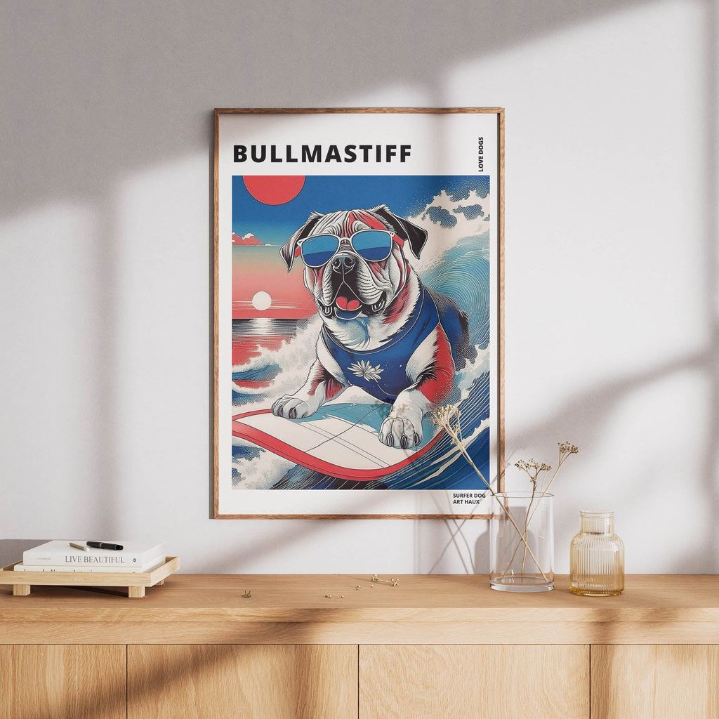 Bullmastiff Hokosai Surfer Dogs 1 image 8