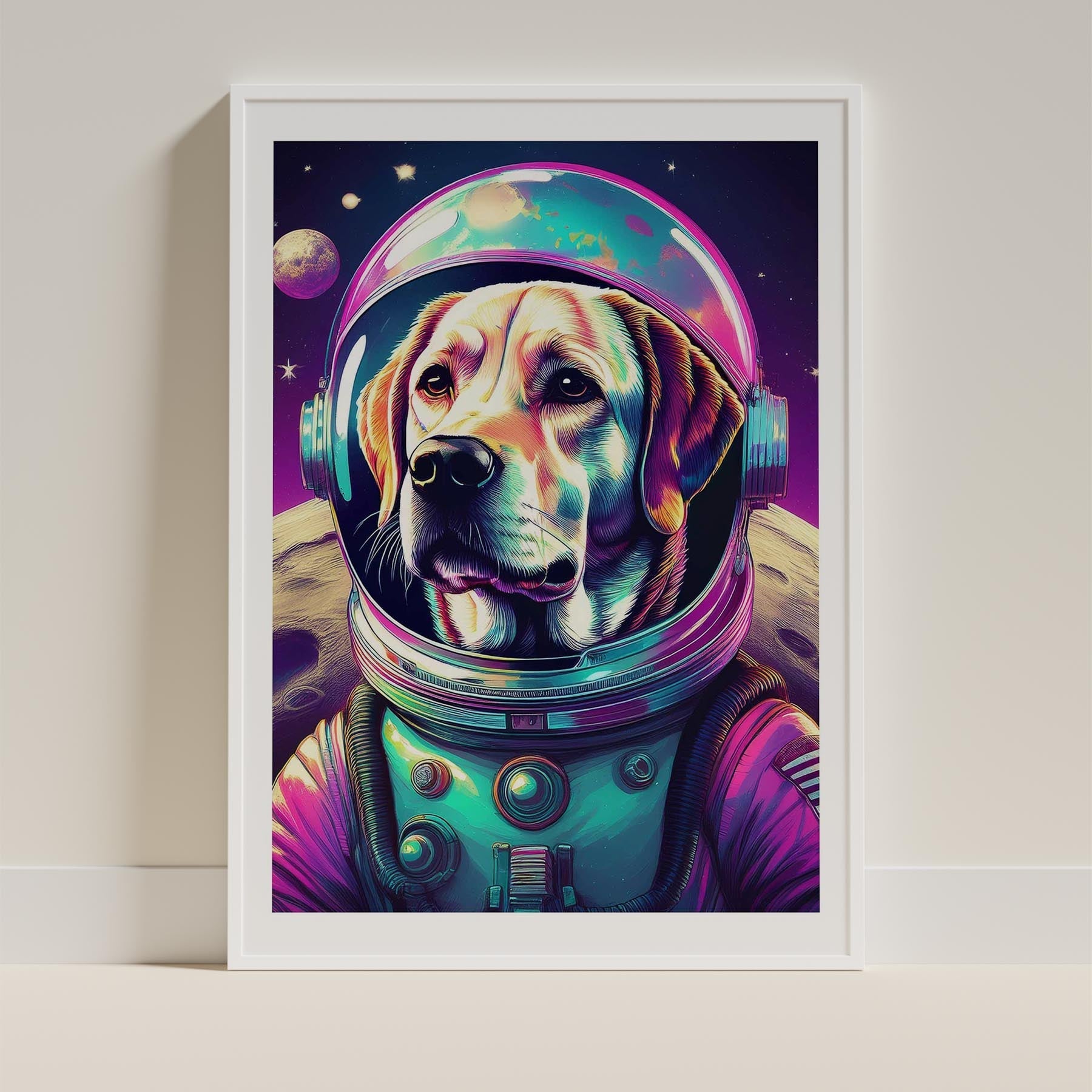 Labrador Retriever Space Dogs Series image 9