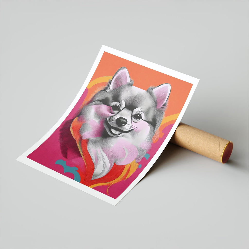 Pomeranian Modern Pop Dog Series image 6
