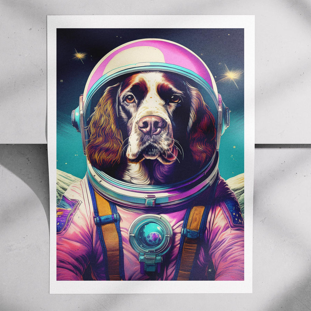 English Springer Spaniel Space Dogs Series image 7