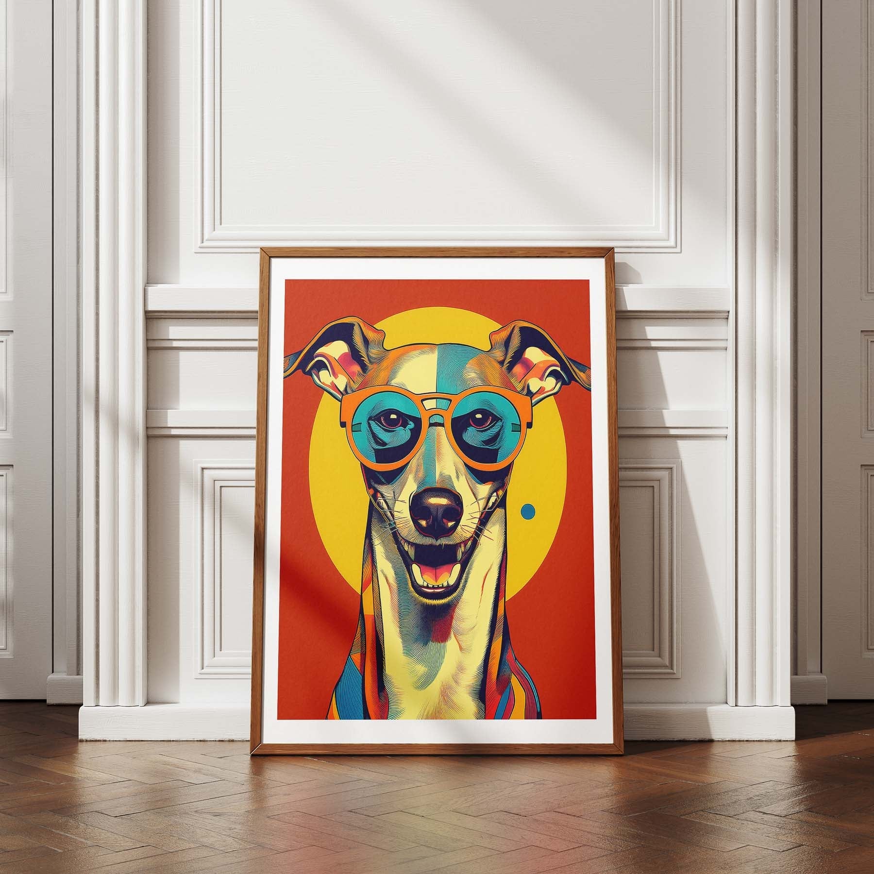 Grayhound In Colourful Sunnies 2 image 4