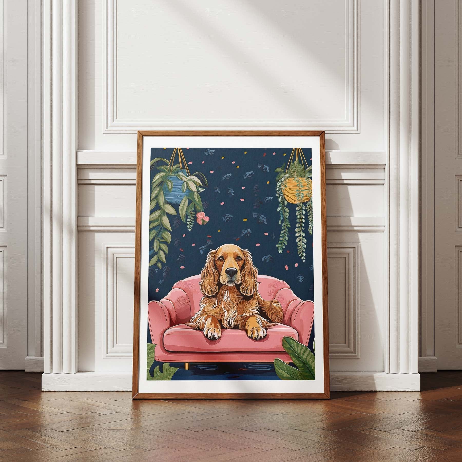 Cocker Spaniel  Just Lounging Around image 4