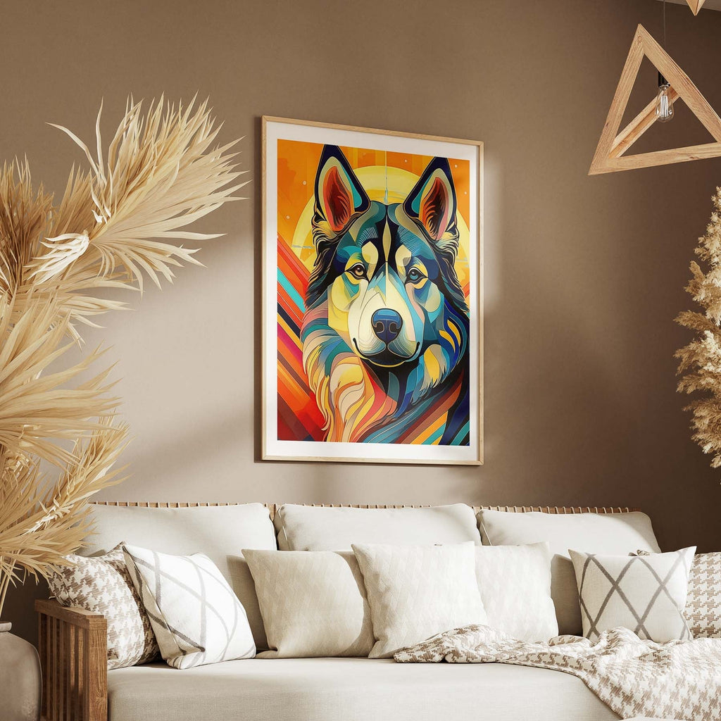 Alaskan Malamute Colour Graphics 1 image 5