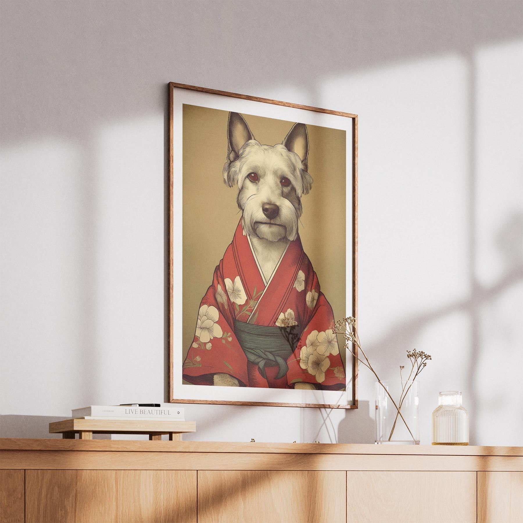 Scottish Terrier Japanse Kimono Dog Series image 5