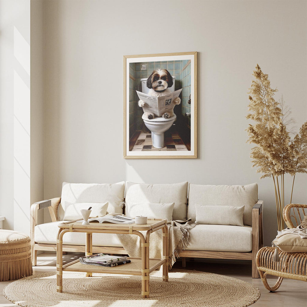 Shih Tzu Toilet Humour Dog Series 1 image 2