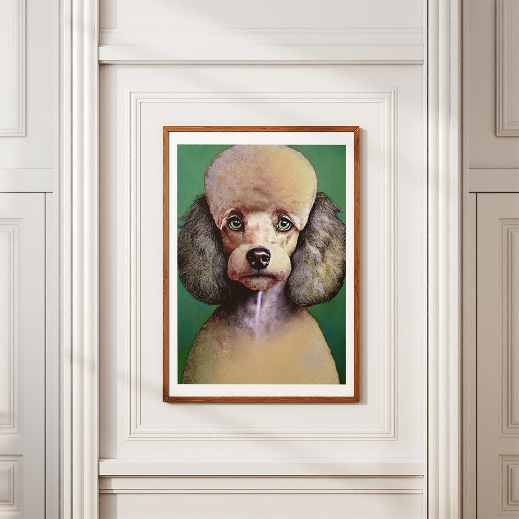 Poodle Green Painted Series image 3