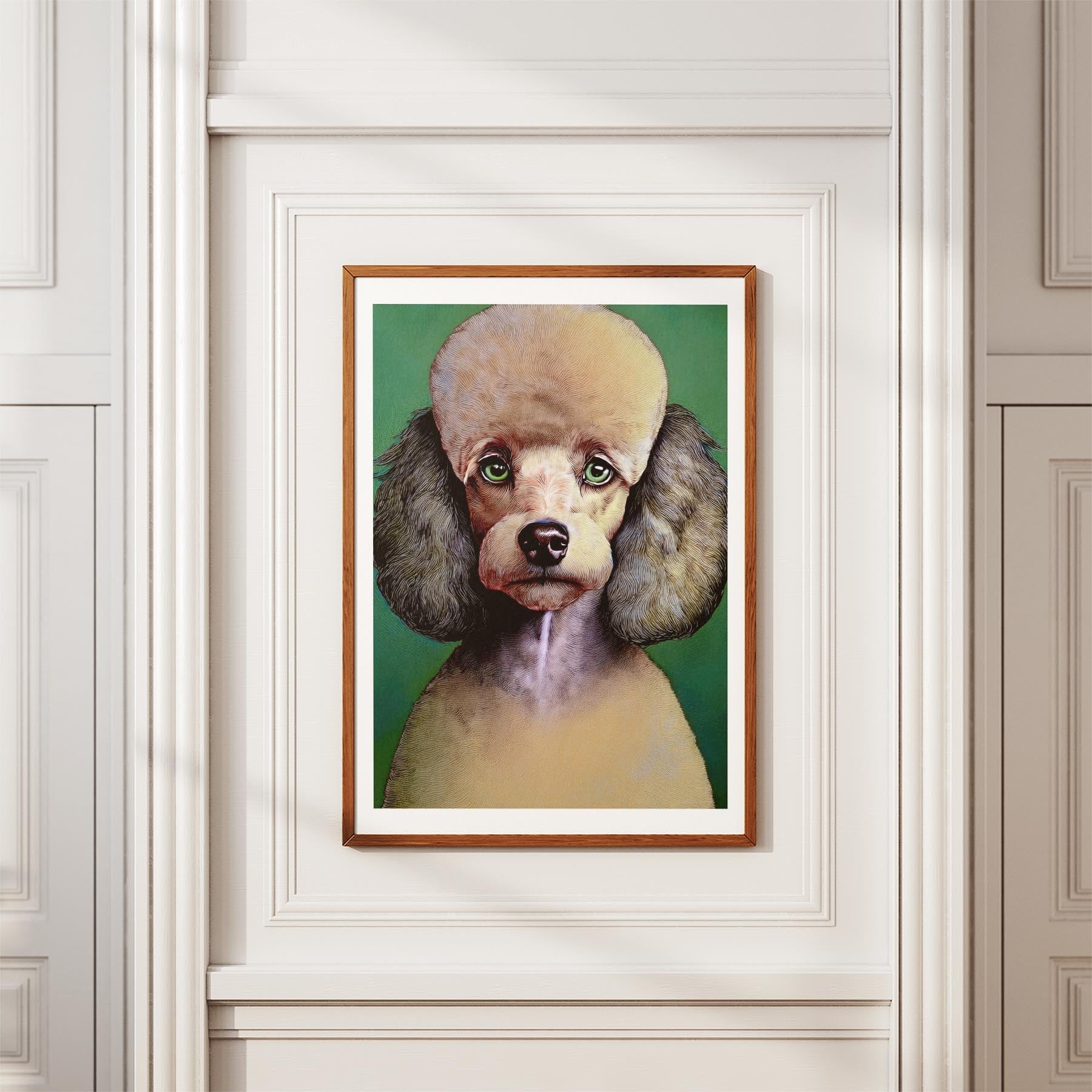 Poodle Green Painted Series image 3