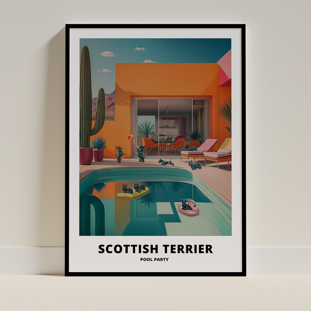 Scottish Terrier Pool Party image 0