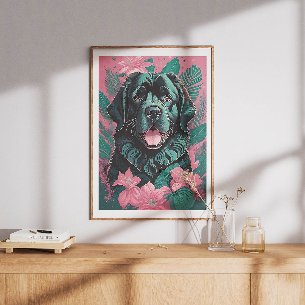 Newfoundland Flowery Dog image 8