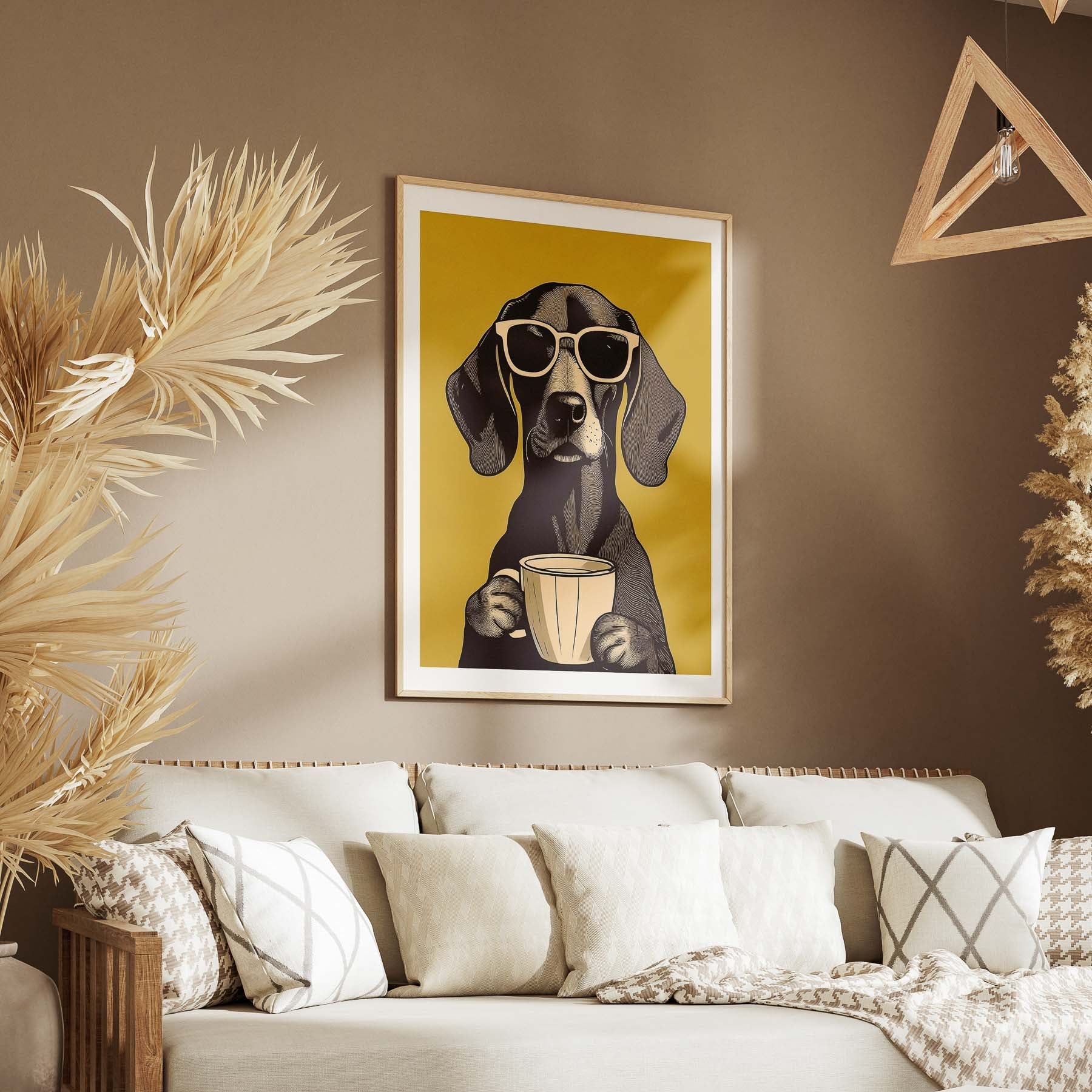 Vizsla Chillin Coffee Dog image 5