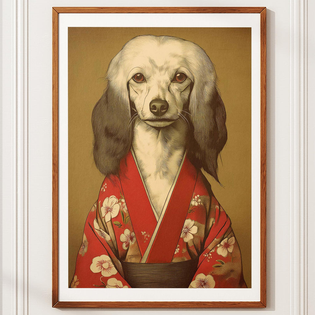 Afghan Japanse Kimono Dog Series image 11