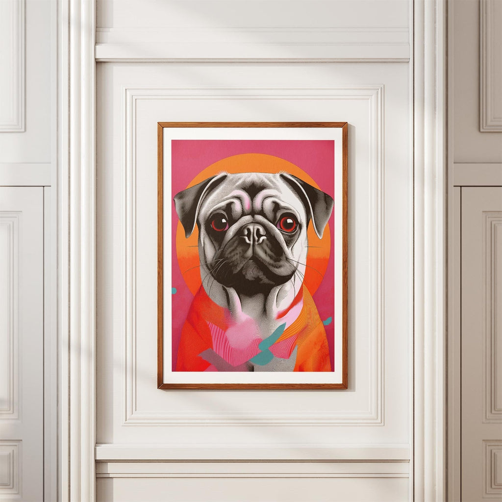 Pug Modern Pop Dog Series image 3
